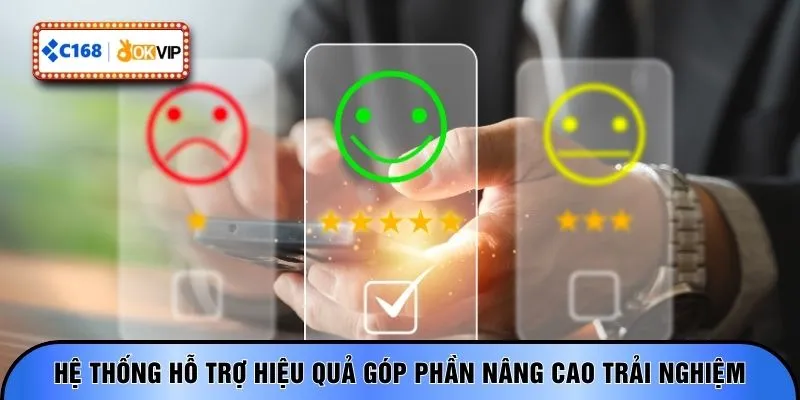 Hệ thống hỗ trợ hiệu quả góp phần nâng cao trải nghiệm